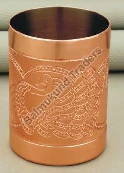 Polished Carved R-218 Brass Glass, Size : Standard