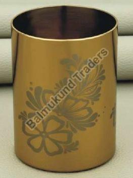 Polished Carved R-219 Brass Glass, Size : Standard