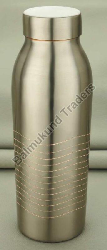 Printed R-54 Copper Water Bottle, Storage Capacity : 1ltr