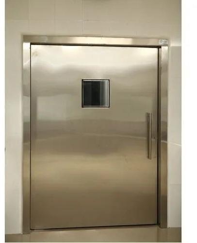 Polished Stainless Steel Hospital Door, Feature : Corrosion Proof, Dust Proof, Easy To Fit