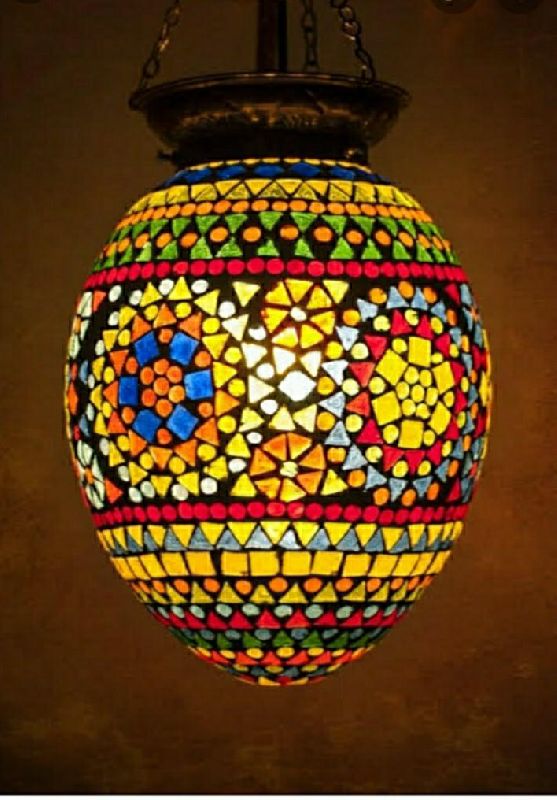 LED Decorative Mosaic Hanging Lamp, Packaging Type : Carton Box