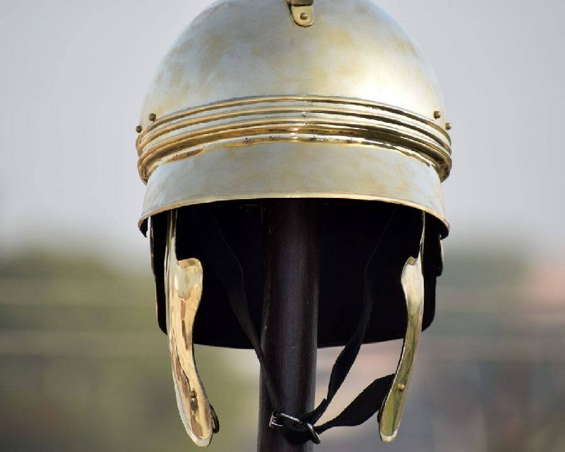 Brass Historical Medieval Helmet, Feature : Optimum Quality, Safe In Use