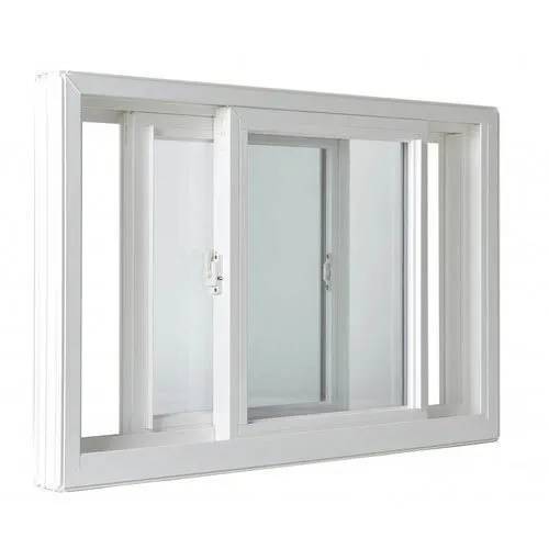 UPVC Sliding Window, Frame Color White Real Fenster