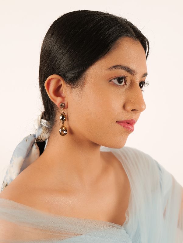 Swarovski Crystals gemstone earrings