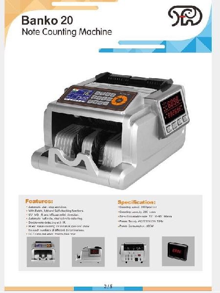 Mix denomination Total value Counting Machine