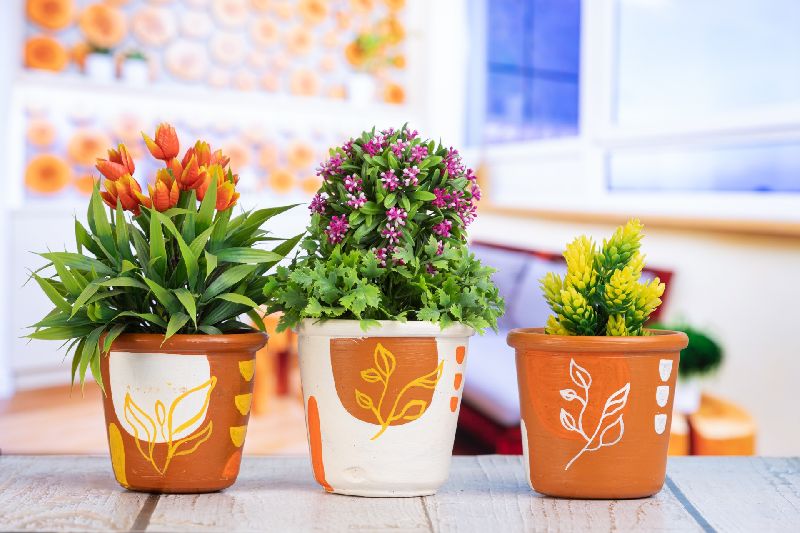 New Boho Designs Indoor Outdoor Planter set of 3