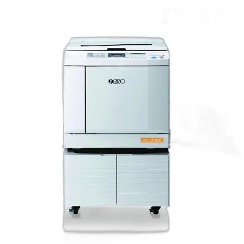 Riso High Speed Digital Duplicator, Color Output Black and White