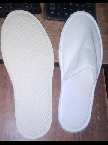 Muskan Enterprises Universal Terry Room slippers, Color : White