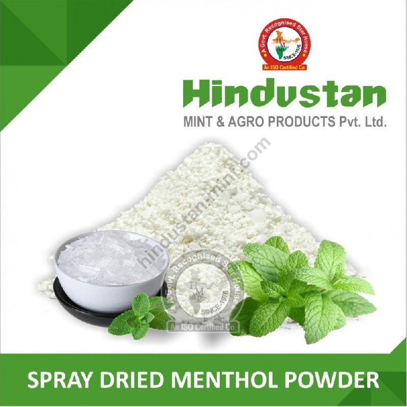 Spray Dried Menthol Powder, Packaging Size : 25 Kg