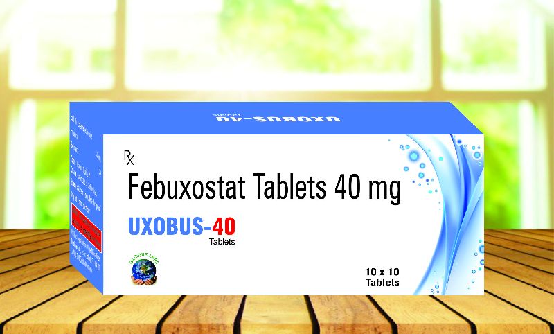 Febuxostat Tablets, Composition : 40mg