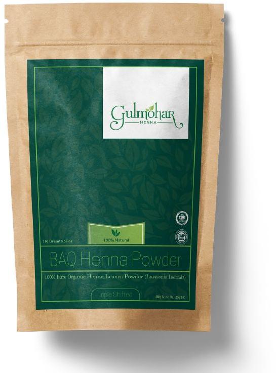 Gulmohar Baq Triple Filtered Henna Powder