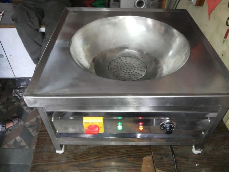 Stainless Steel 100-500kg Electric induction deep fryer, Certification : ISO 9001:2008