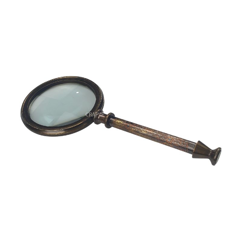 Henry Hughes London 1941 Antique Magnifying Glass