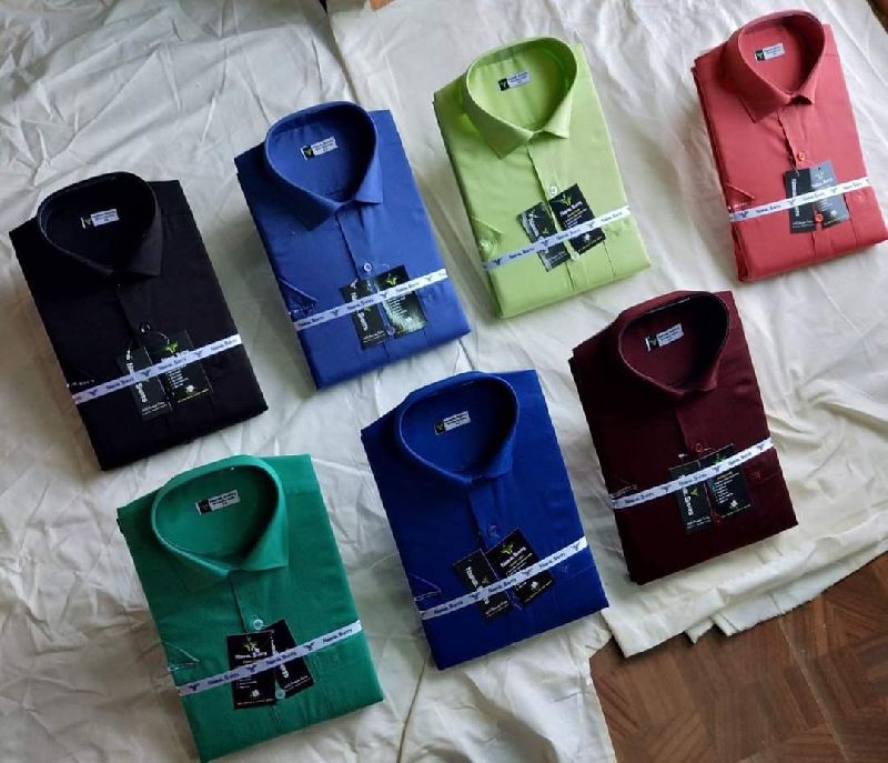 Mens Cotton Shirts, for Easily Washable, Gender : Male