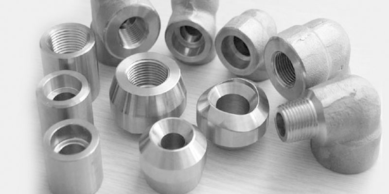 Socketweld Hastelloy Forged Fittings, Color : Silver