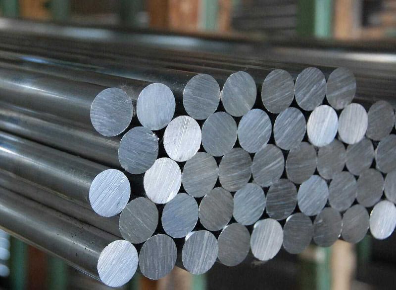 Polished Monel Round Bars, Color : Grey