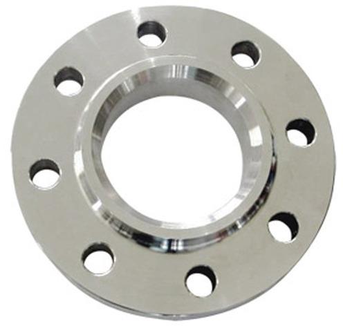 Round Polished Stainless Steel Flanges, for Industrial Use, Color : Silver