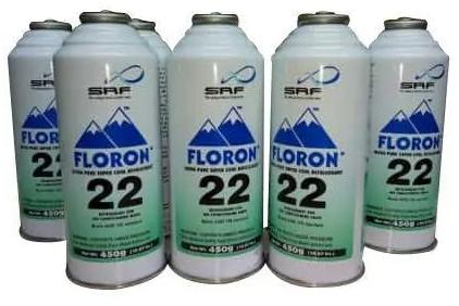 R22 SRF Floron Refrigerant Gas, Purity : 99.9%