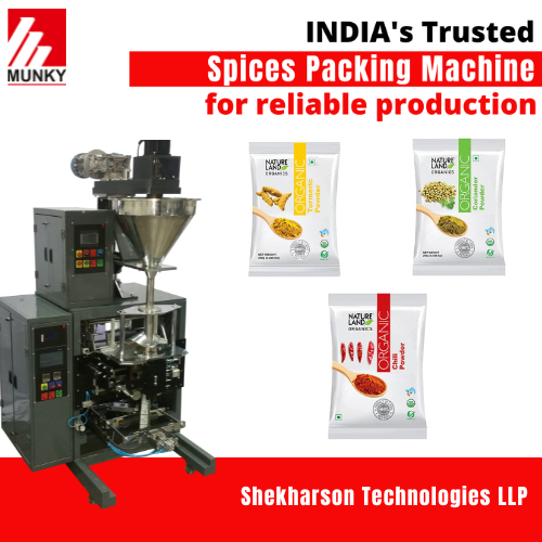 Spices Packing Machine, Power 13kw, INR 6.20 Lakh / 1 by SHEKHARSON