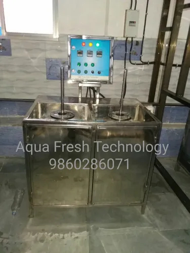 Automatic Water Jar Washing Machine, Capacity : 20 L
