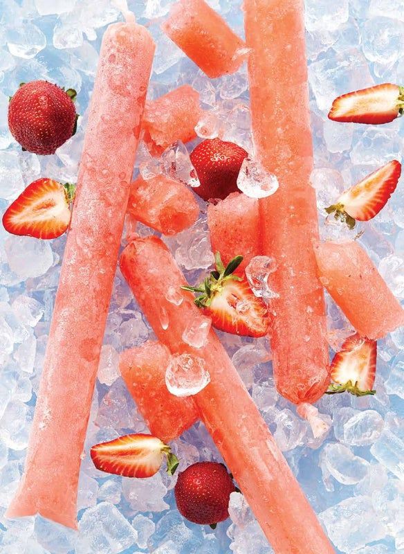 Strawberry Ice Candy, for Eating, Packaging Type : Packet