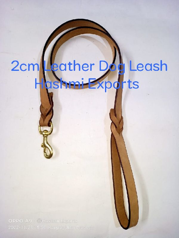 Leather Dog Leashes, Packaging Type Packet, Color NATURAL at Best