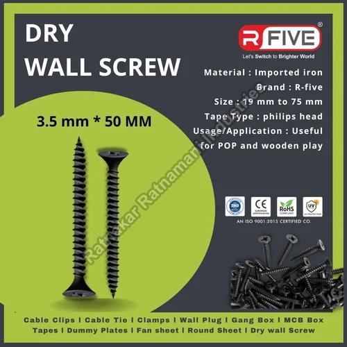 RFive 50mm Drywall Screw at best price INR 191 / Pack in Ahmedabad