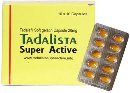 Tadalista Super Active 20mg Capsules