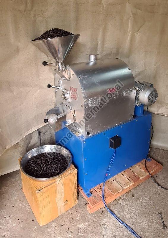 Automatic Electric Mild Steel Peanut Roaster Machine