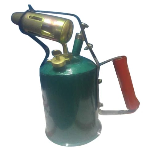 Polished Metal Kerosene Blow Lamp, for Industrial, Size : Standard