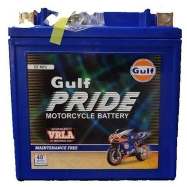 Gulf Pride Motorcycle Battery