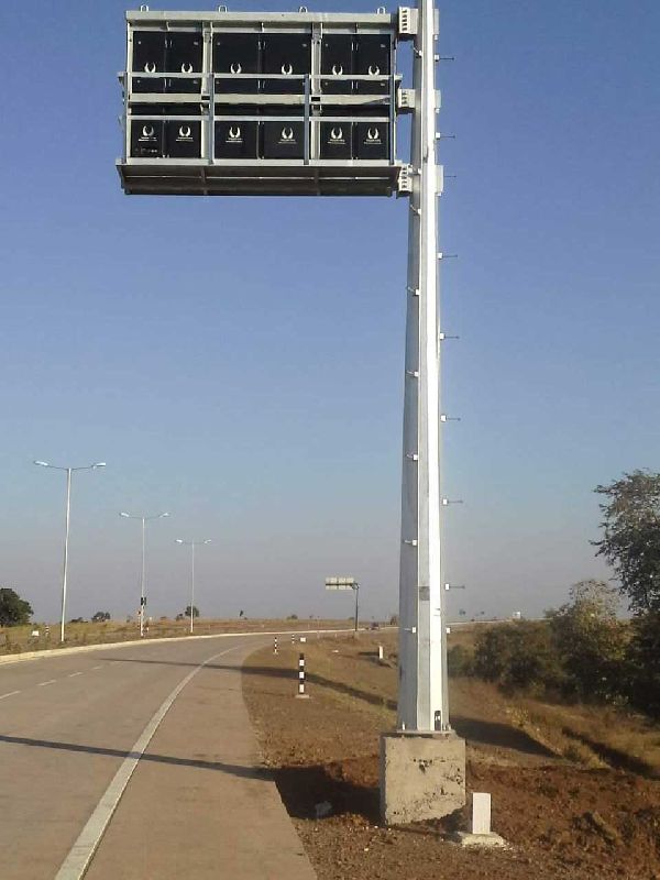 Signage Mast, Certification : ISO 9001:2008 Certified