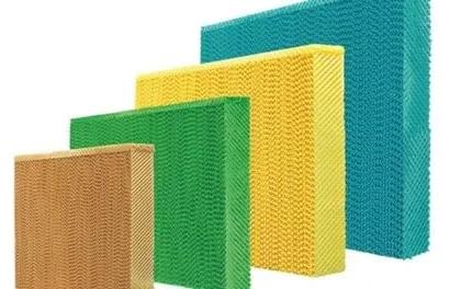 Rectangular Evaporative Cooling Pads, for Air Cooler, Green House, Size : Standard