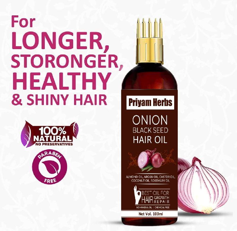 Priyam Herbs Onion Black Seed Hair Oil