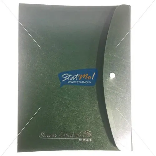Plastic File Folder, Size A4 at best price INR 162 / Piece in Delhi