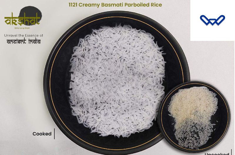 1121 Creamy Parboiled Basmati Rice