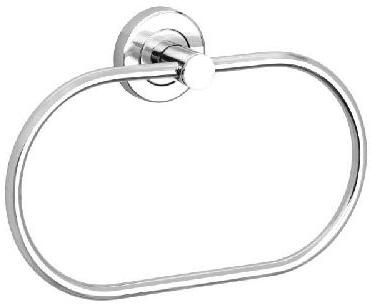 Polished Stainless Steel Oval Towel Ring, Feature : Durable