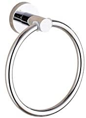 Polished Stainless Steel Round Towel Ring, Feature : Durable