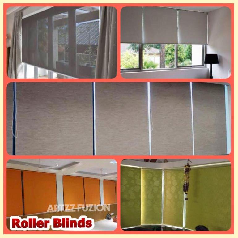 Horizontal roller blinds, for Balcony, Window, Size : Multisize