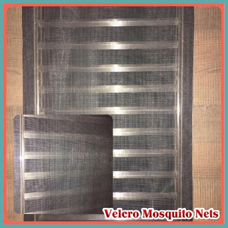 Plastic Velcro Mosquito Net, for Home, Military, Outdoor, Travel, Size : Multisizes