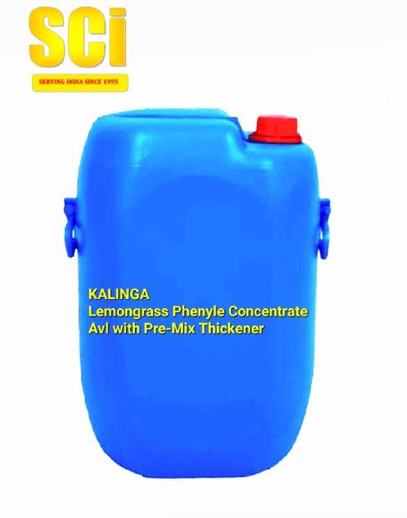 Kalinga Lemongrass Phenyl Concentrate, for Cleaning, Disinfectant, Purity : 99.99%