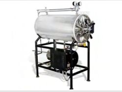 Electric Horizontal Cylindrical Autoclave, for Laboratory, Power : 9-12kw