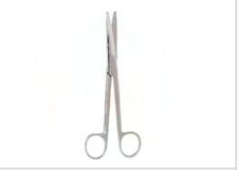 Polished Metal Straight Dissecting Scissor, for Clinical Use, Feature : Anti Bacterial, Corrosion Proof