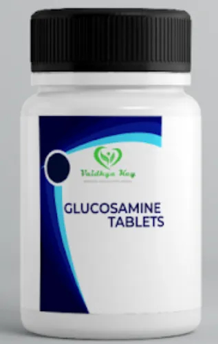 Vaidhya Key Glucosamine Tablets, Packaging Type : Box