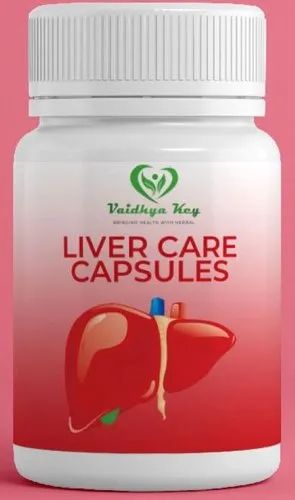 Vaidhya Key Liver Care Capsules, for Long Shelf Life, Low-fat, Safe Packing