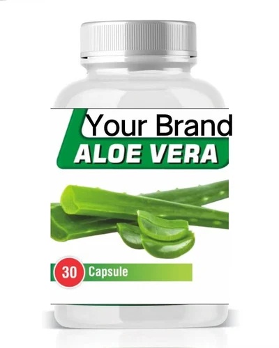 Aloe Vera Capsules, Packaging Type : Bottle