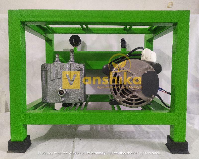 Q1S2 Single Bucket Milking Machine, Color : Green