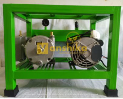 Vanshika Triple Bucket Milking Machine, Color : Green