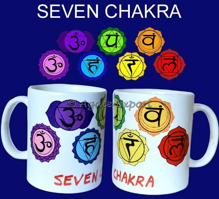 Chakra Symbol Printed Cup