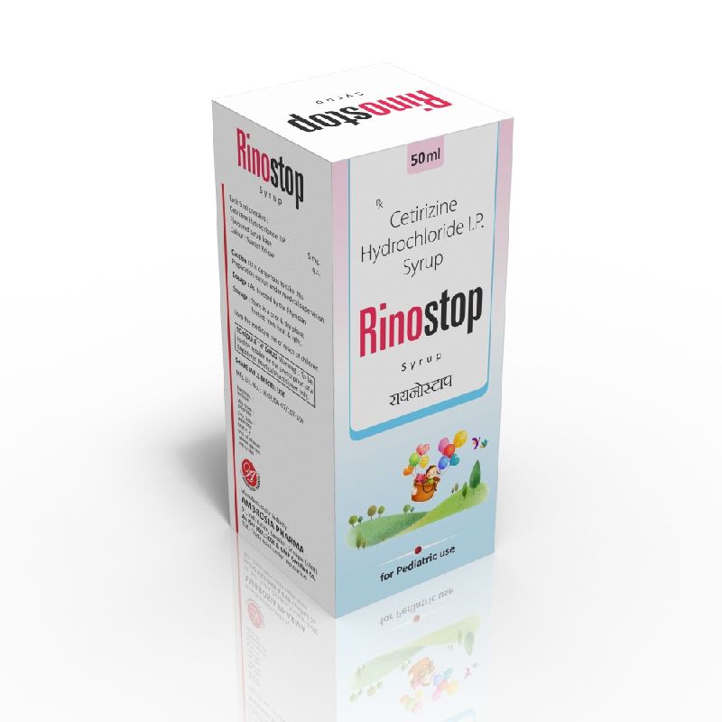 Ambrosia Pharma Rinostop Syrup, Packaging Size : 50ml